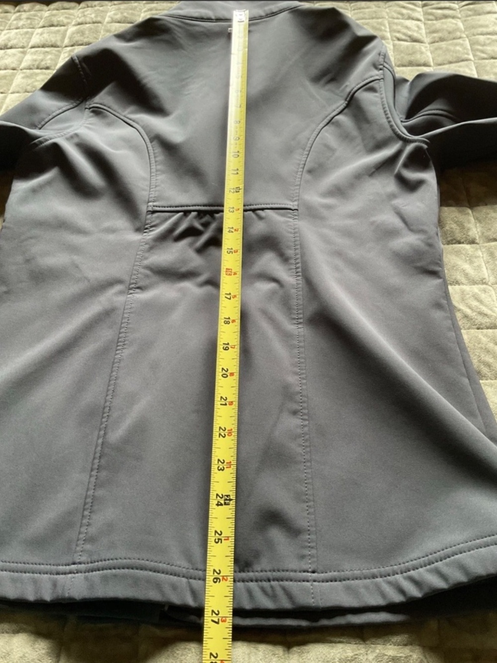 PrAna Martina Jacket Coat Gray Medium Soft Shell - Picture 9 of 11
